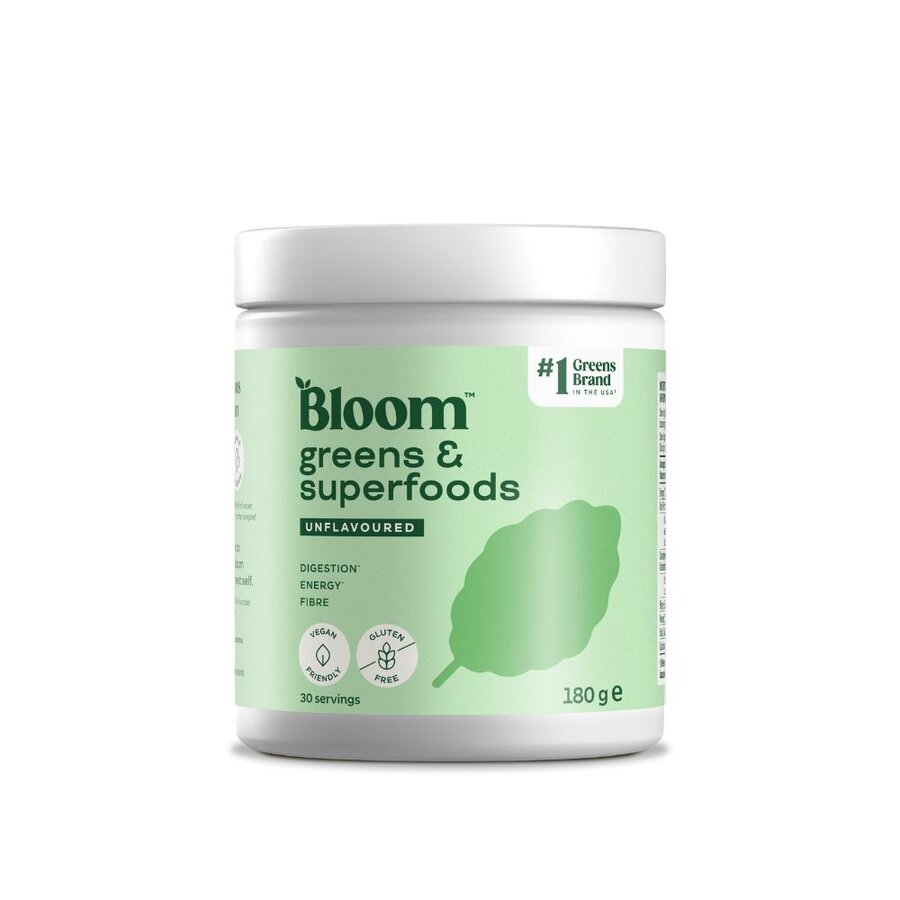 Bloom greens & superfoods unflavored 180 g