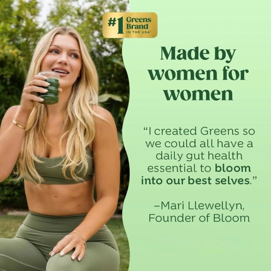 Bloom greens & superfoods unflavored 180 g