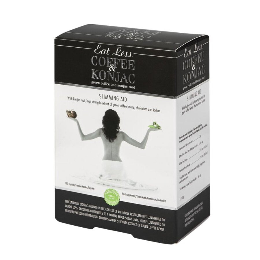 Coffee & Konjac for vektnedgang 180 kapsler