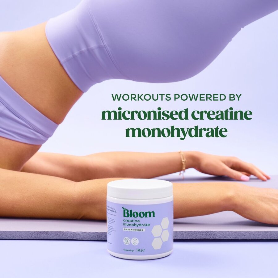 Bloom creatine monohydrate unflavored 153 g