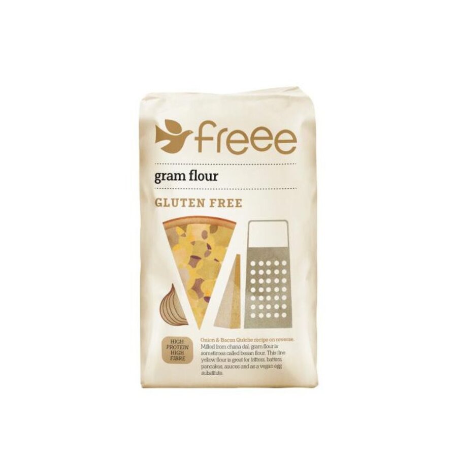 Doves Farm gram fluor/kikerte mel 1 kg