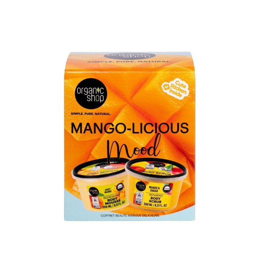 Organic Shop mango licious mood set