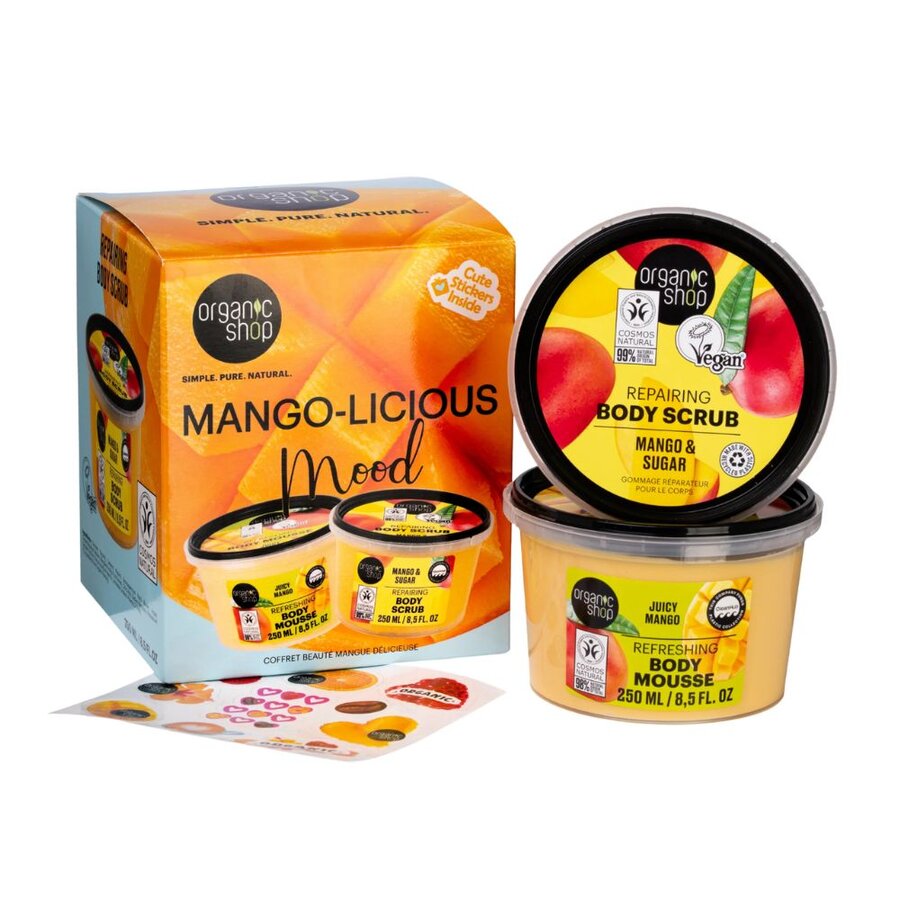 Organic Shop mango licious mood set