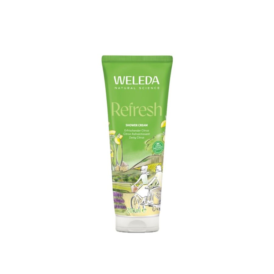 Weleda refresh shower cream 200 ml