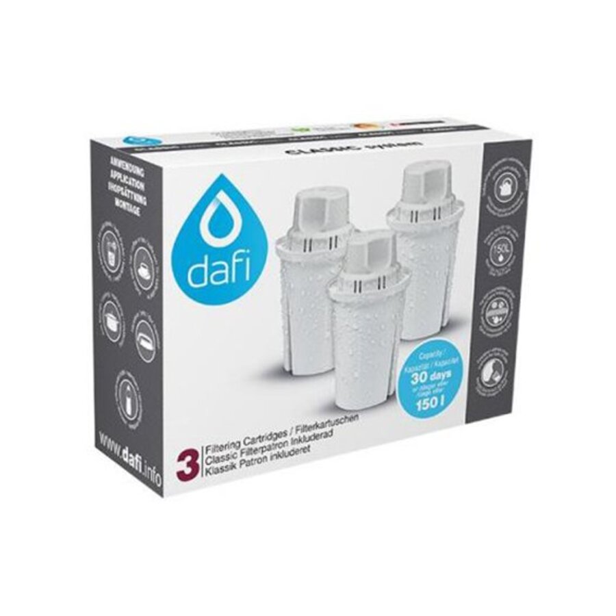 Dafi filterpatroner 3 -pack