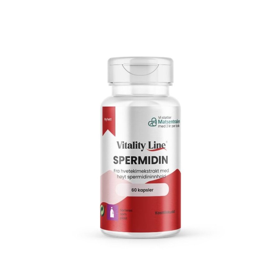 Vitality Line spermidin 60 kapsler