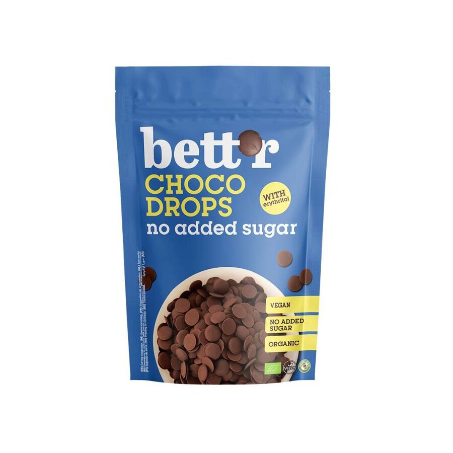 Bett´r sjokoladeknapper uten tilsatt sukker 200 g