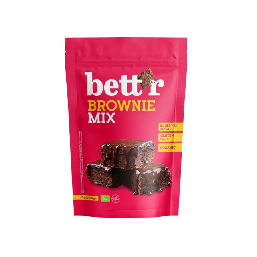 Bett´r økologisk brownie mix 400 g