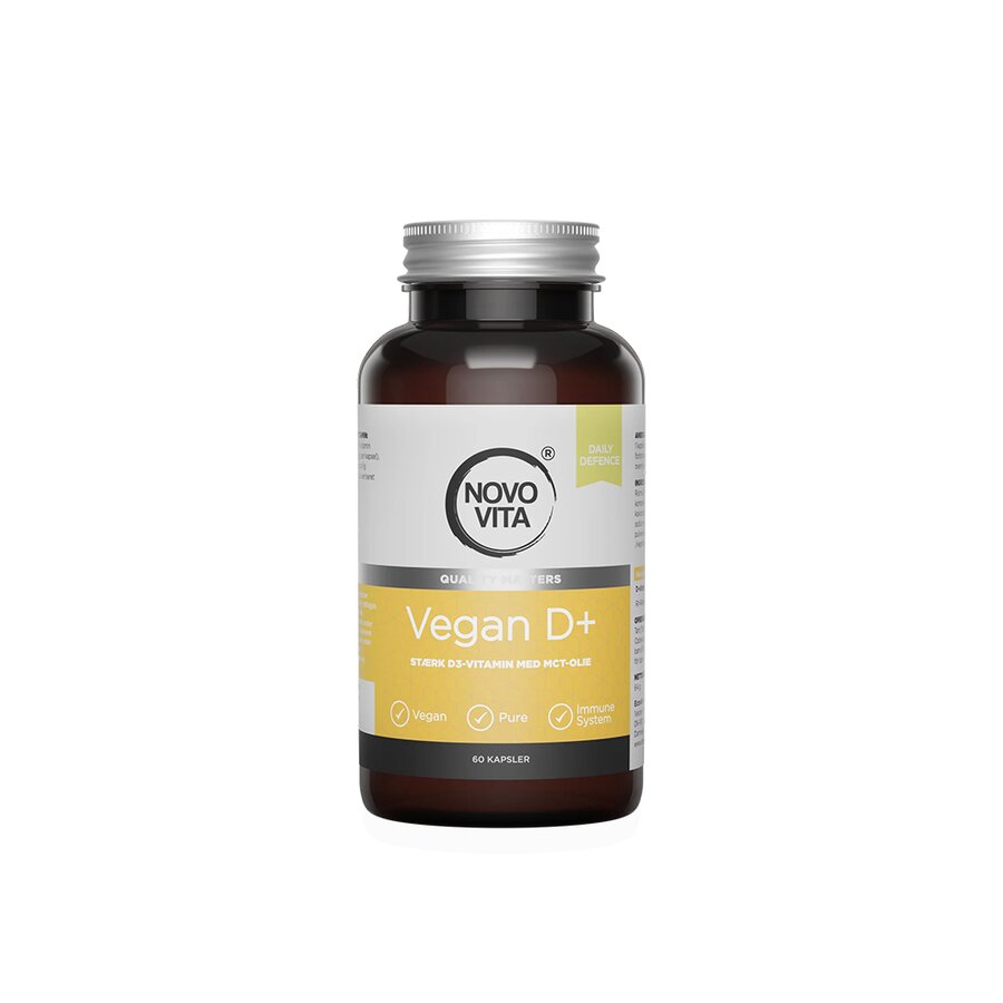 Novo Vita Vegan D+ 60 kap