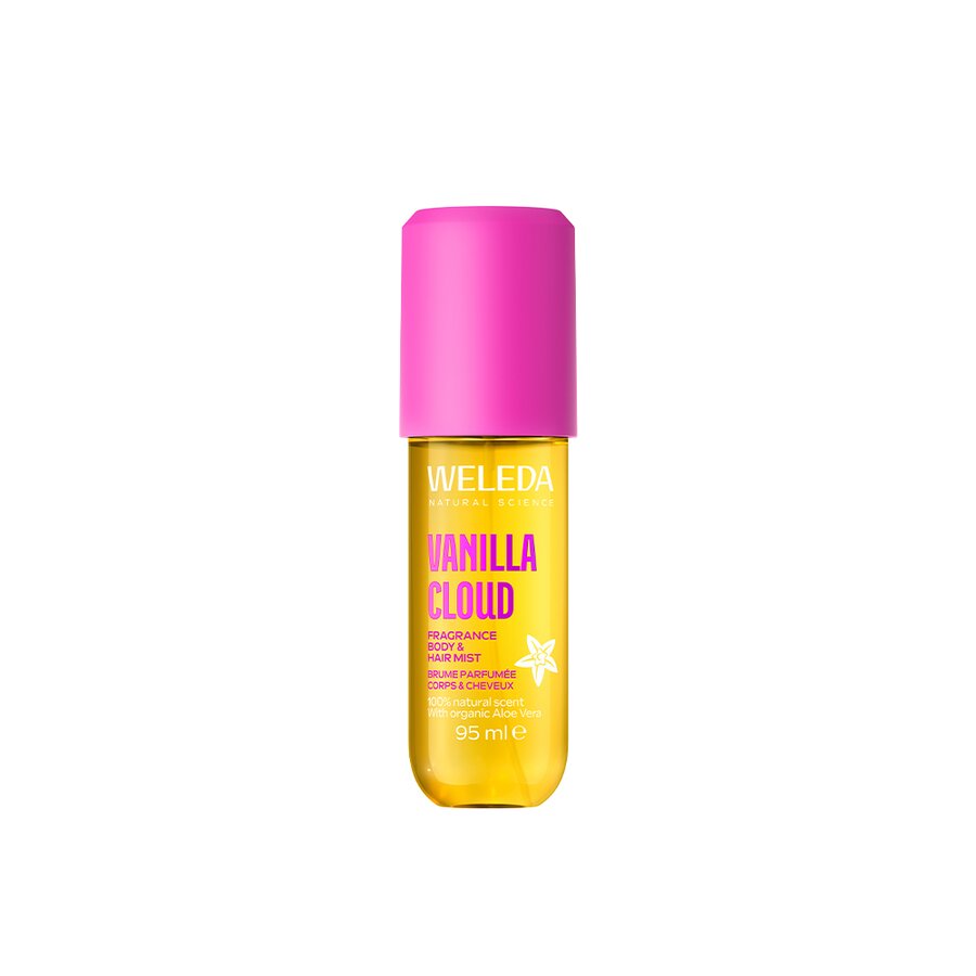 Weleda vanilla cloud fragrance body & hair mist