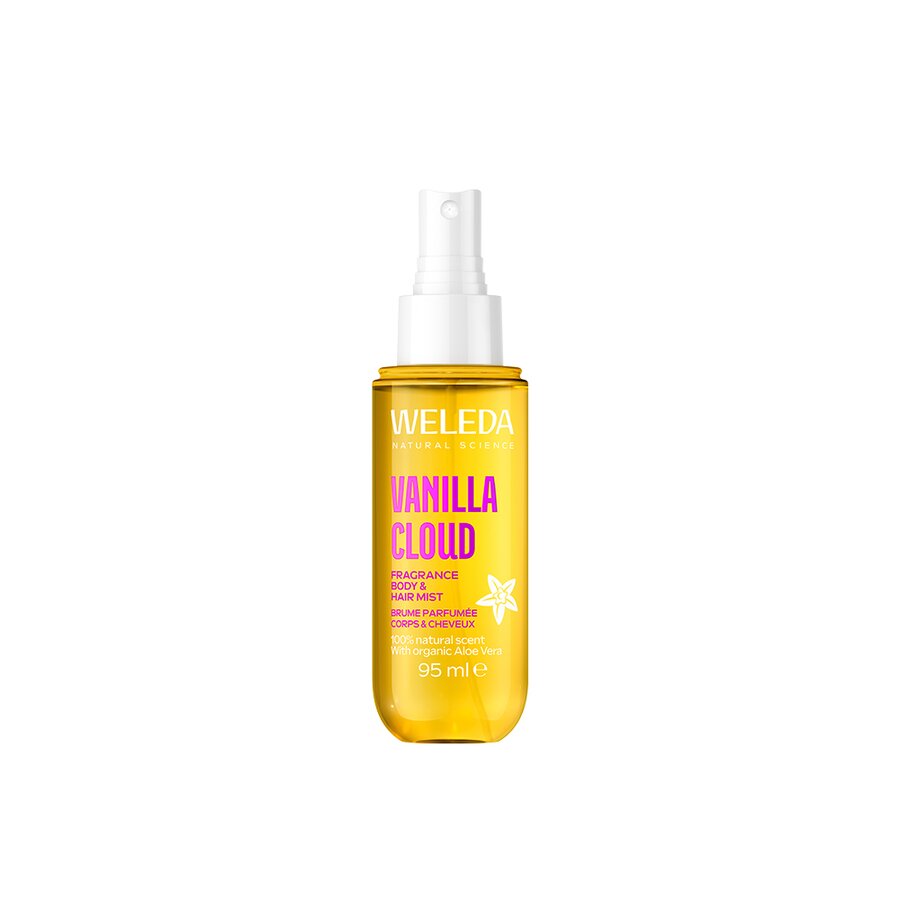 Weleda vanilla cloud fragrance body & hair mist