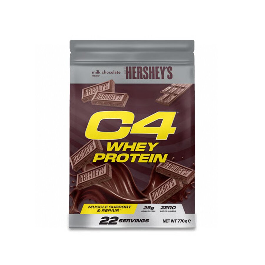 C4 whey protein hershey's milk chocolate 770 g