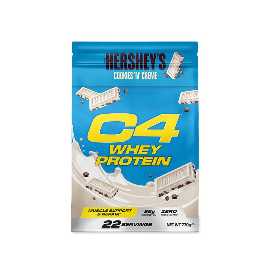 C4 whey protein hershey's cookies & cream 770 g