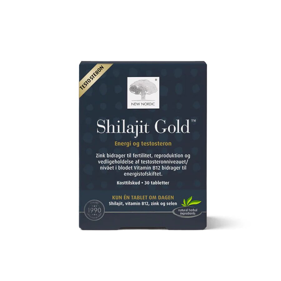 New nordic shilajit gold 30 tabletter
