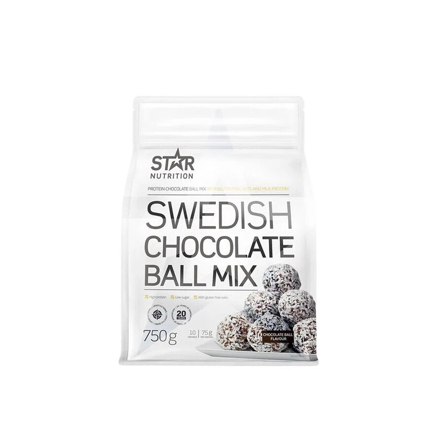 Star nutrition swedish chocolate ball mix 750 g