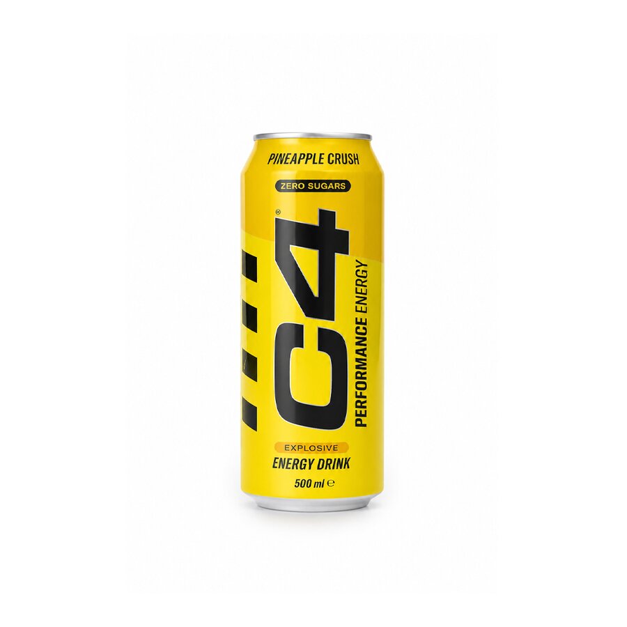 C4 Pineappple crush energidrikk 500 ml