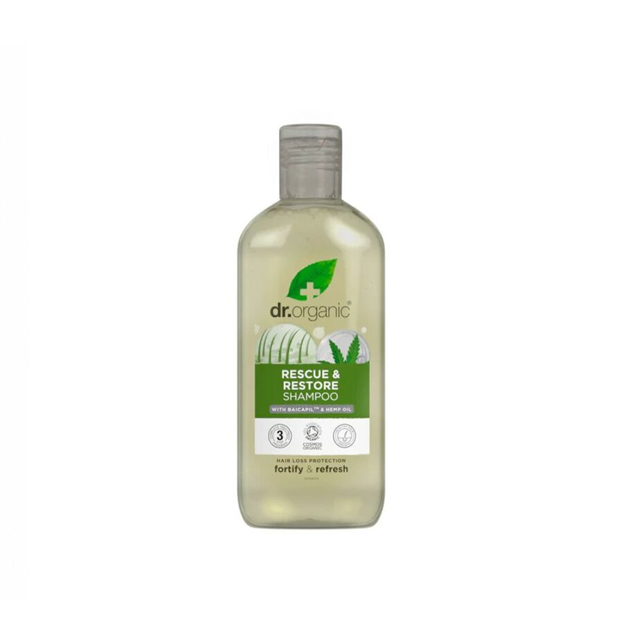 Dr Organic hemp oil rescue shampoo 265 ml