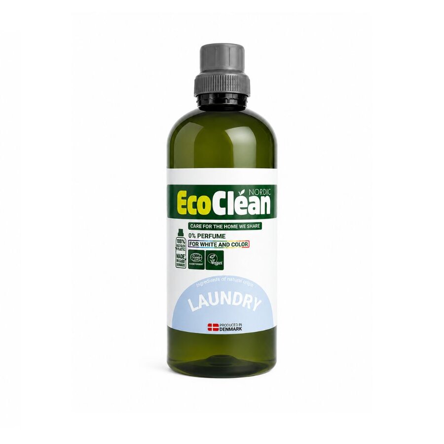 Eco Clean flytende vaskemiddel uten parfyme 1L