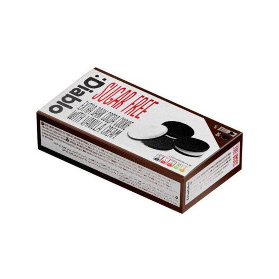 Diablo extra dark sandwich cookies 176 g