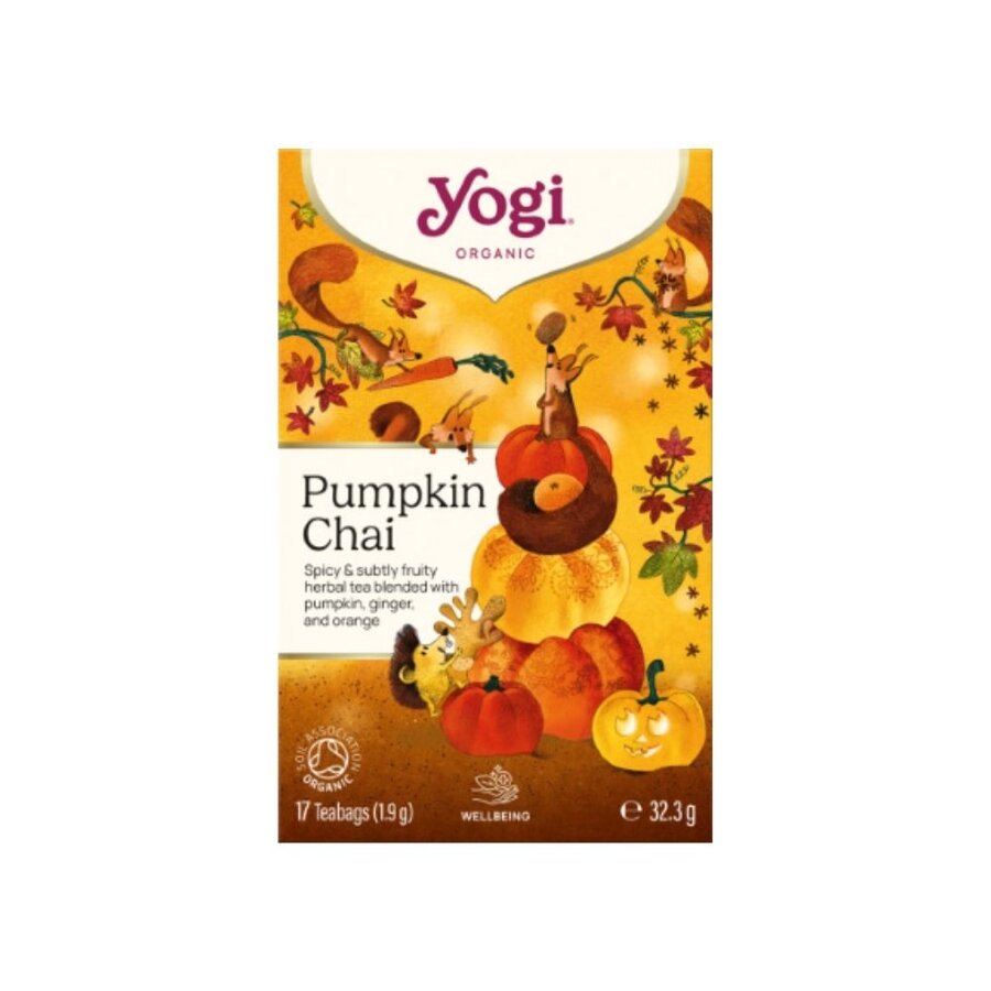 Yogi pumpkin chai te 17 poser