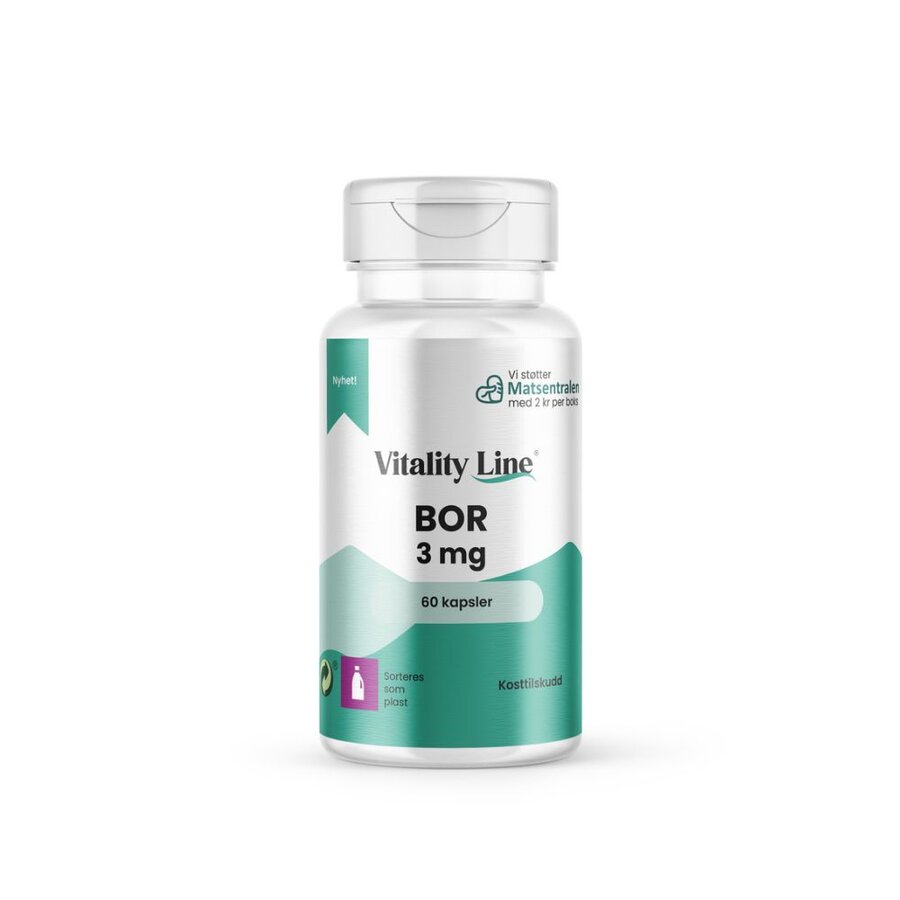 Vitality Line Bor 60 kapsler