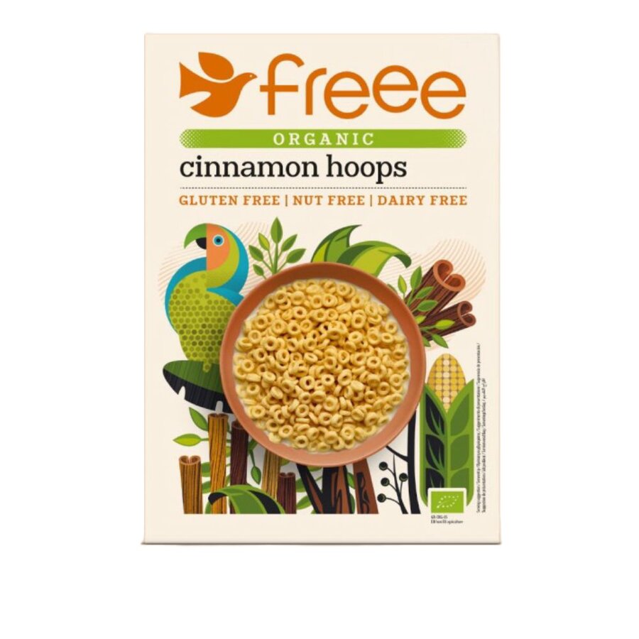 Doves Farm cinnamon hoops organic 300 g