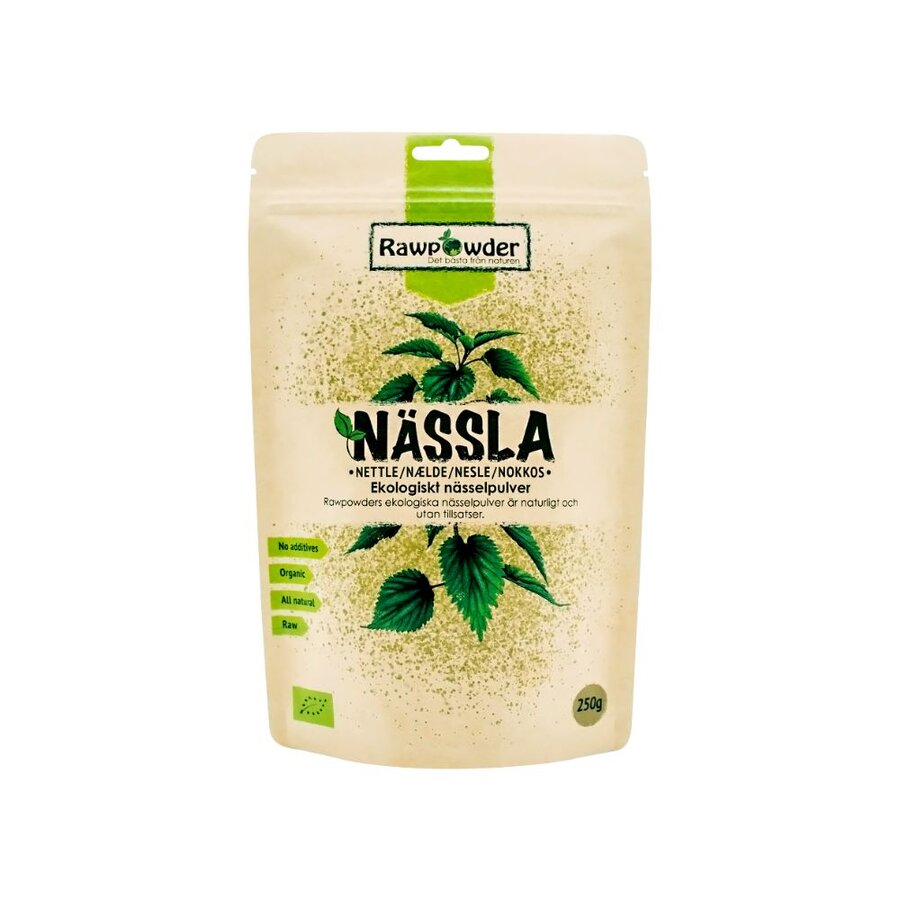 Rawpowder neslepulver økologisk 250 g