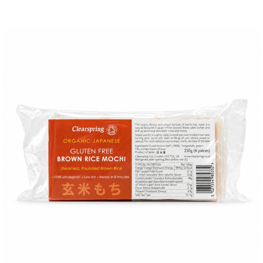 Clearspring brown rice mochi 250 g