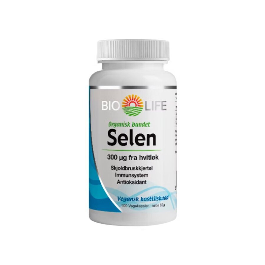 Bio Life Selen 100 kapsler