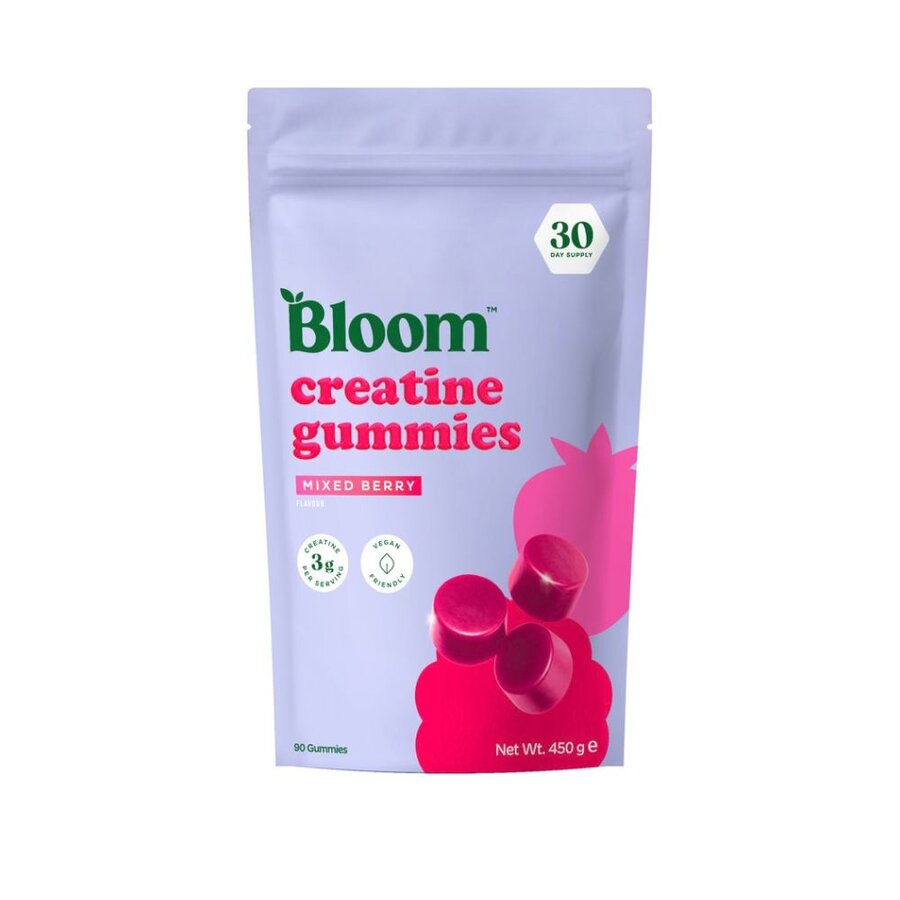 Bloom creatine gummies mixed berry 90 stk