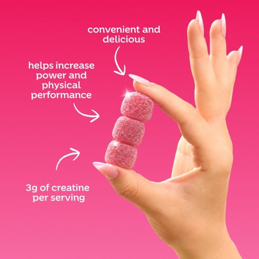 Bloom creatine gummies mixed berry 90 stk