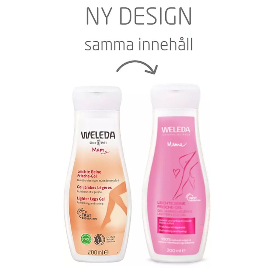 Weleda lighter legs gel 200 ml