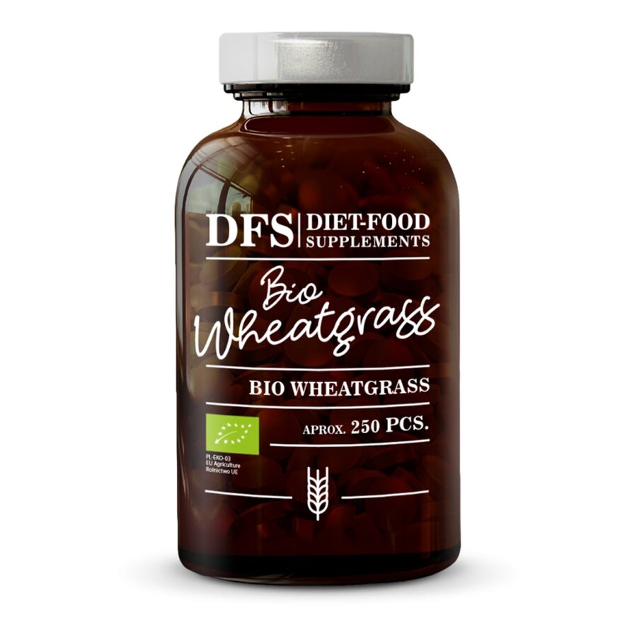 Diet food hvetegress tabletter 250 stk