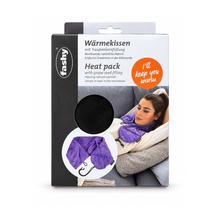 Fashy varmepute svart 64 x 14,5 cm