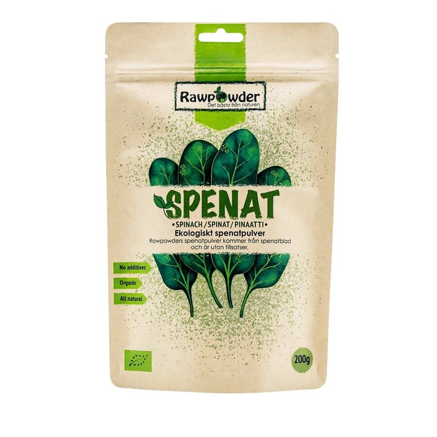 Rawpowder spinatpulver 200 g