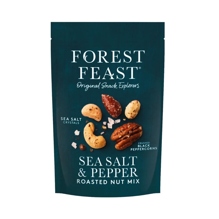 Forest Feast nøttemiks med havsalt og pepper 120 g