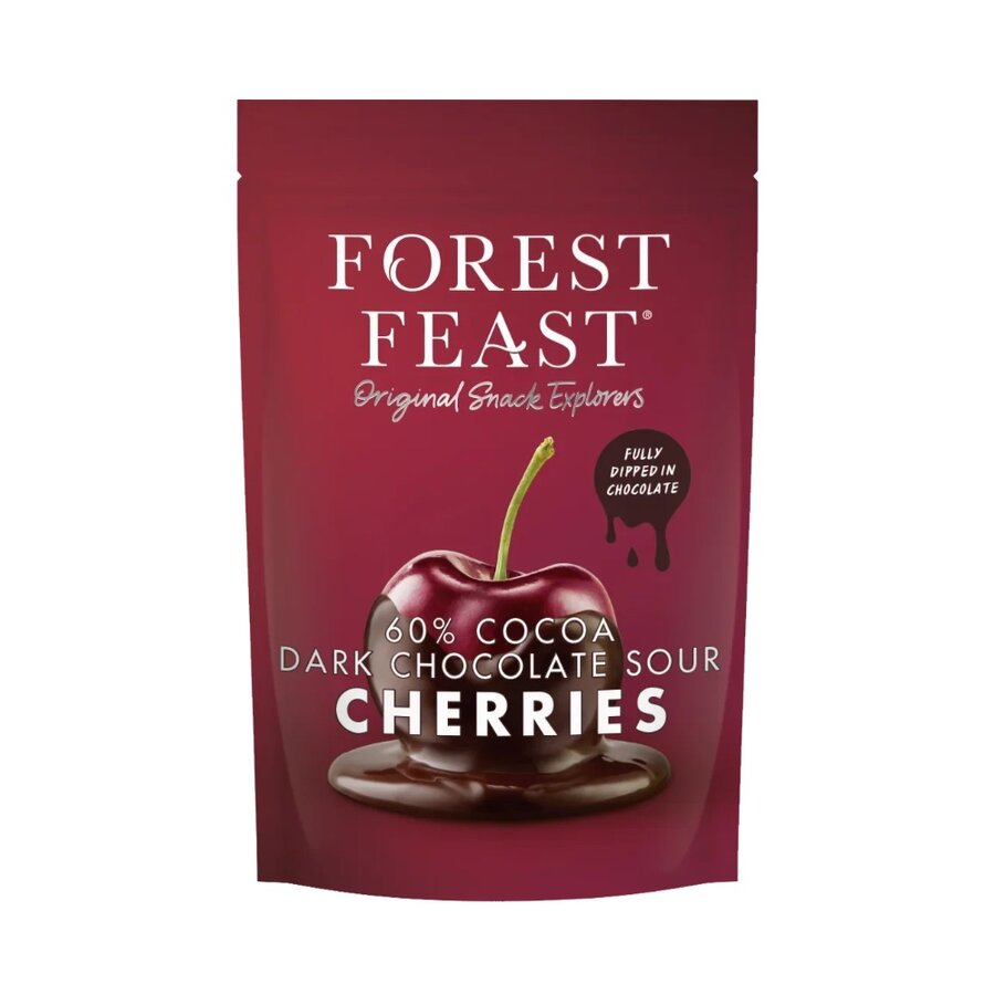 Forest Feast sjokoladetrukne kirsebær 120 g