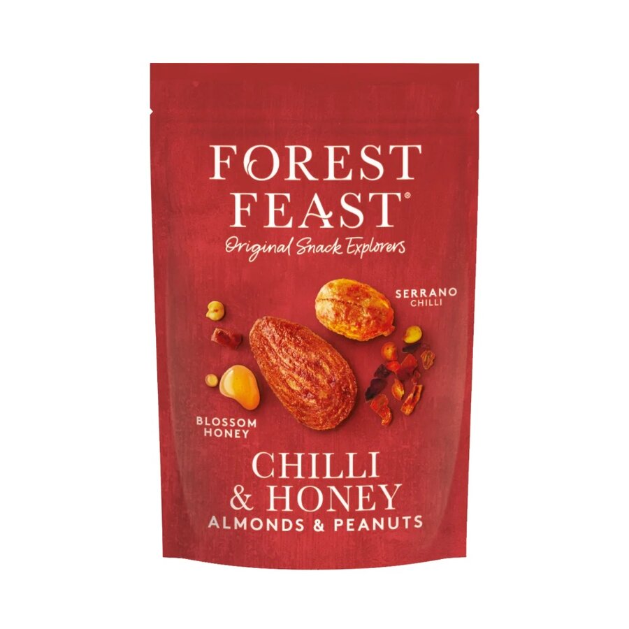 Forest Feast nøttemiks med chili & honning 120 g