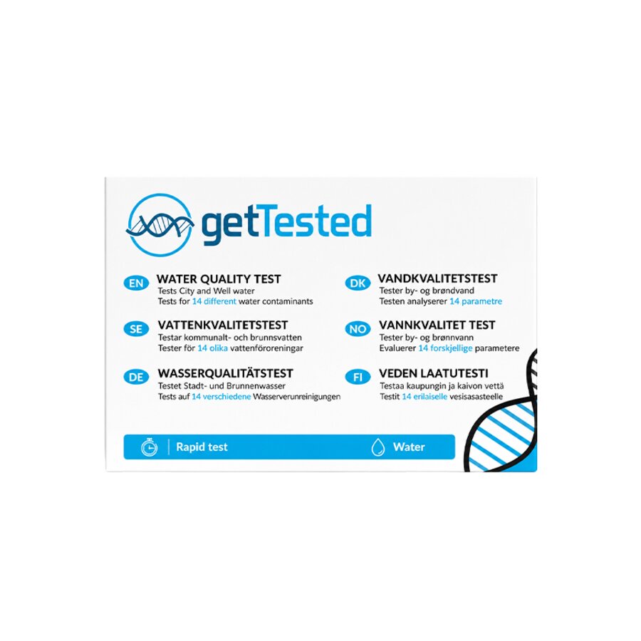GetTested vannkvalitetstest 1 stk