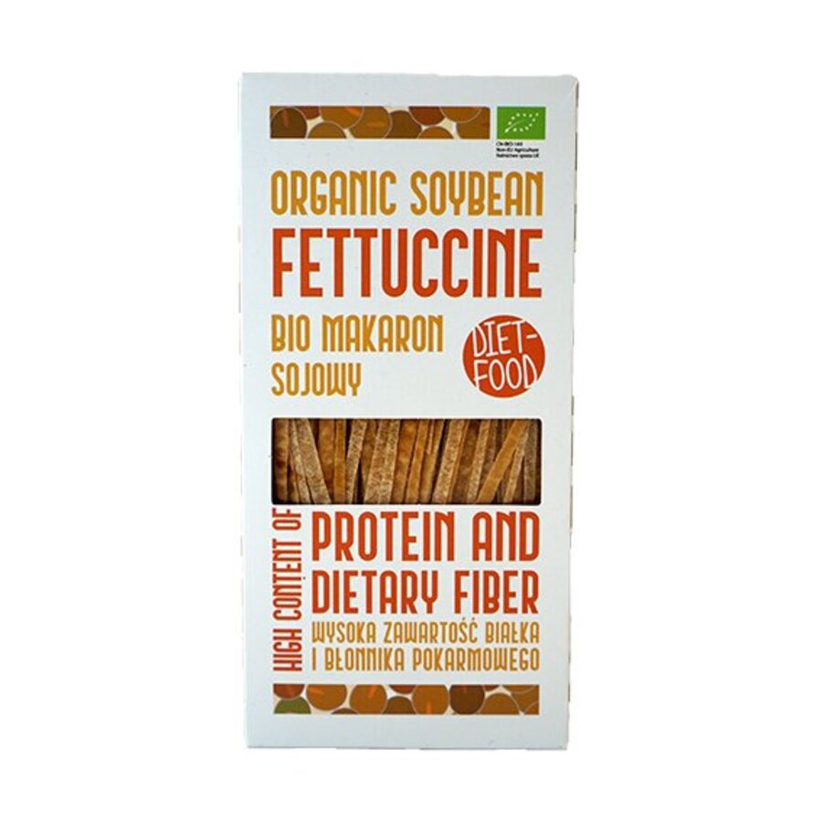 Diet food organic soybean pasta 200 gr