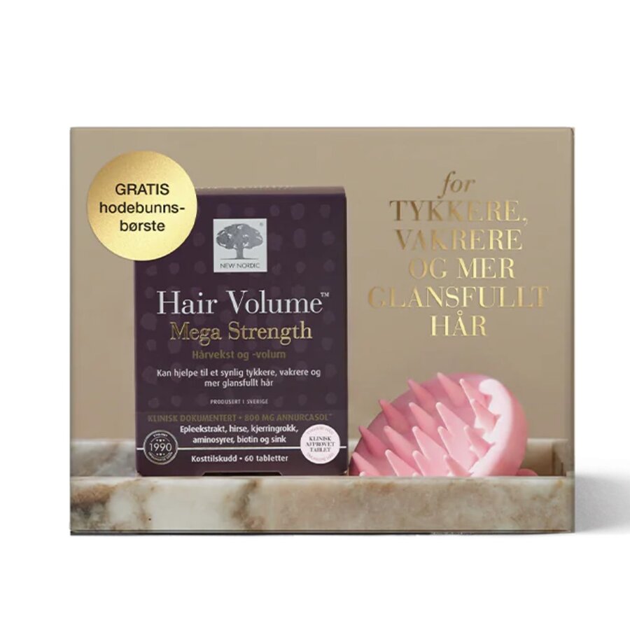 New Nordic hair volume mega strength gavesett