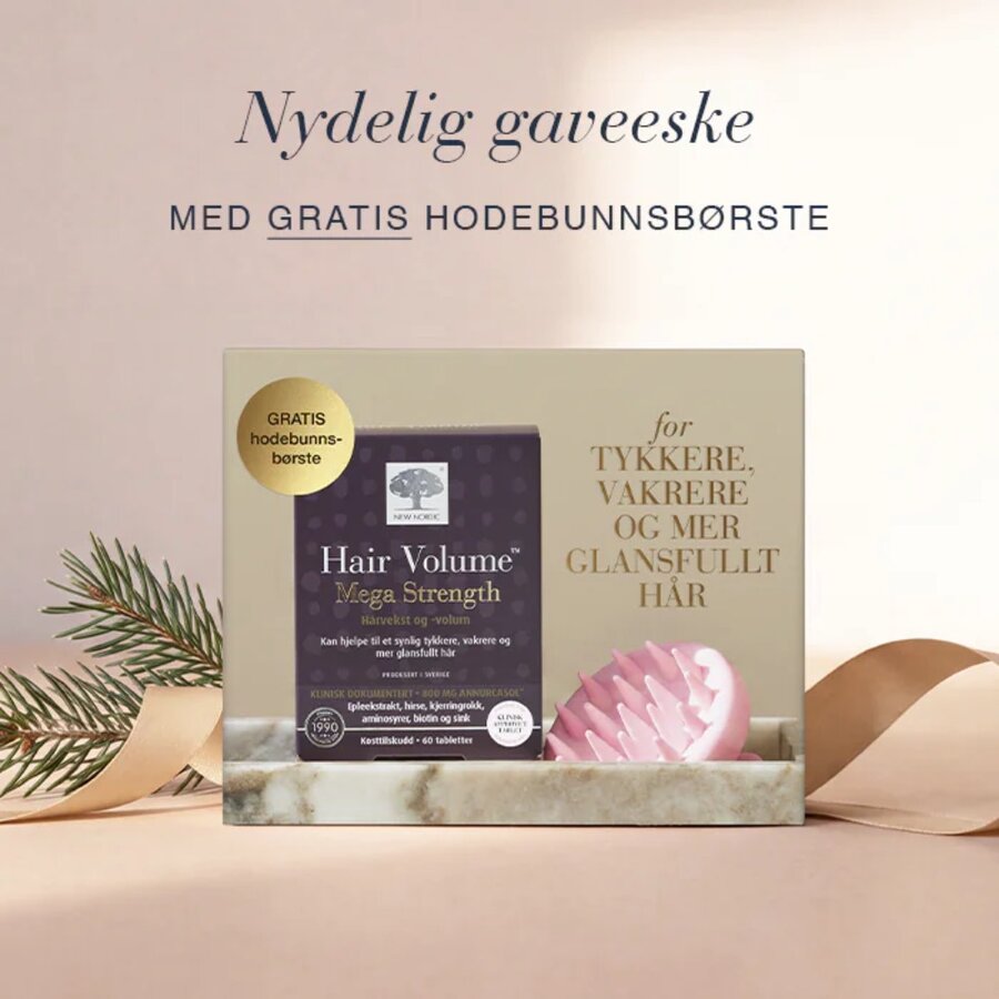 New Nordic hair volume mega strength gavesett