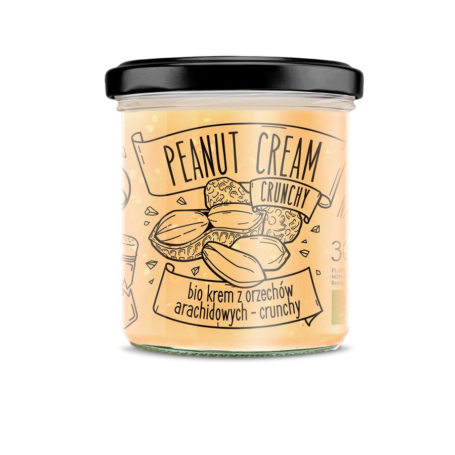 Diet Food økologisk peanøttsmør crunchy 300 g