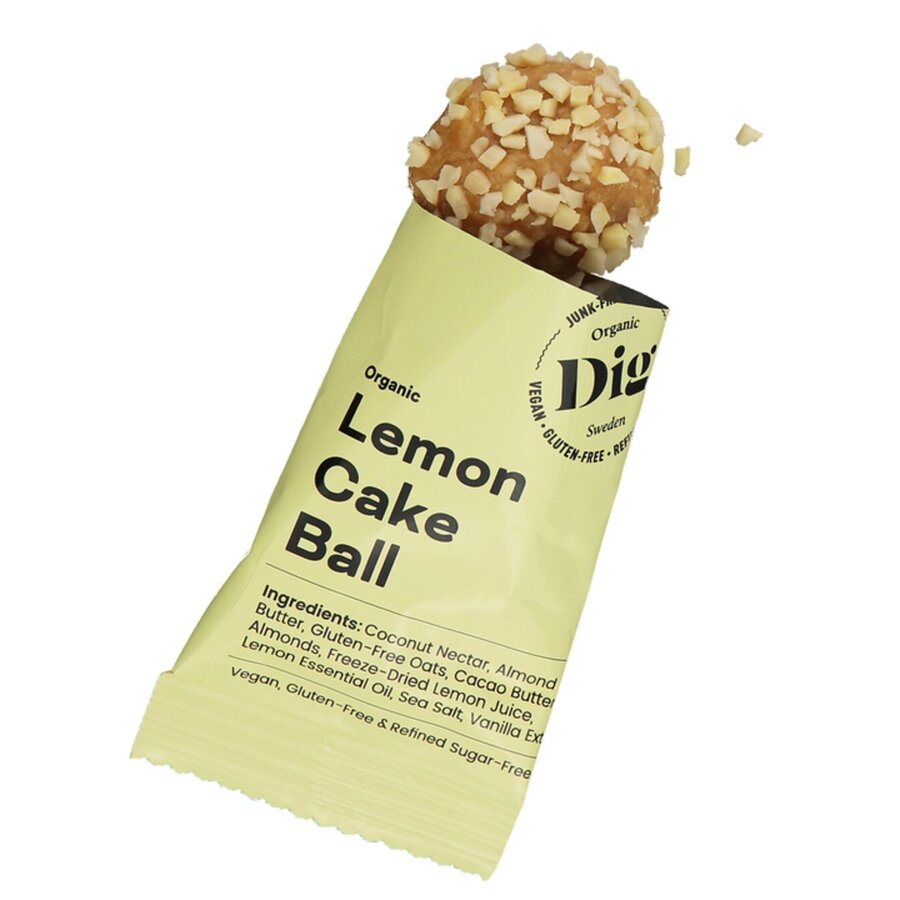 Dig Get Raw Sitronkake Ball 25 gr