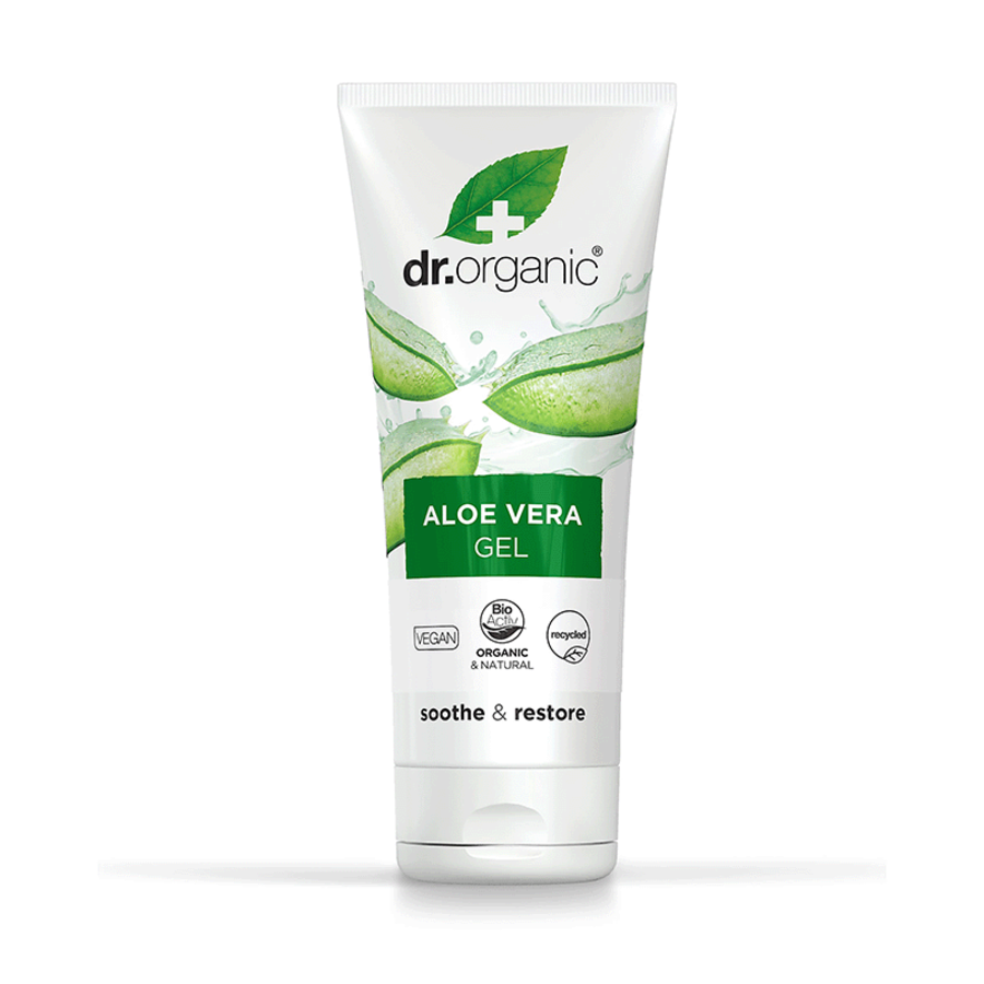 Dr Organic aloe vera gel maximum strength 200 ml