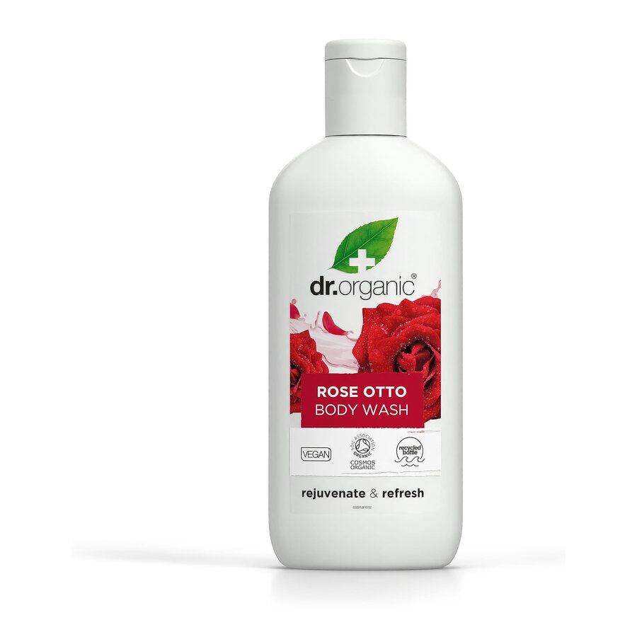 Dr Organic rose otto body wash 250 ml