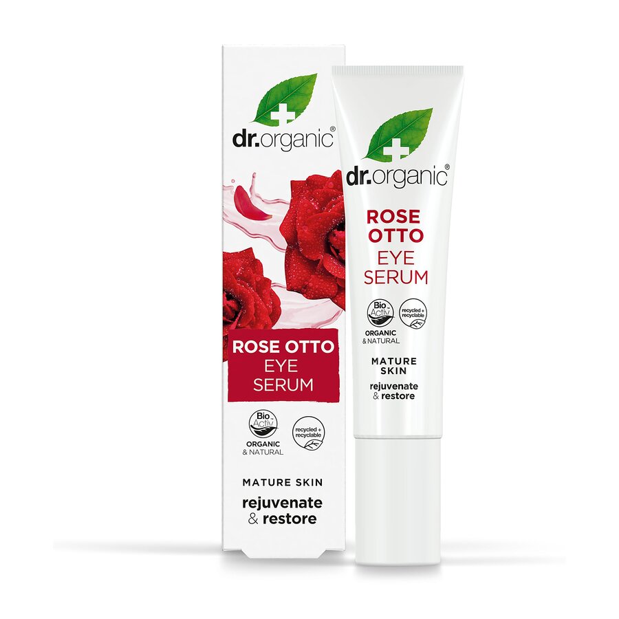 Dr Organic rose otto eye serum 15 ml