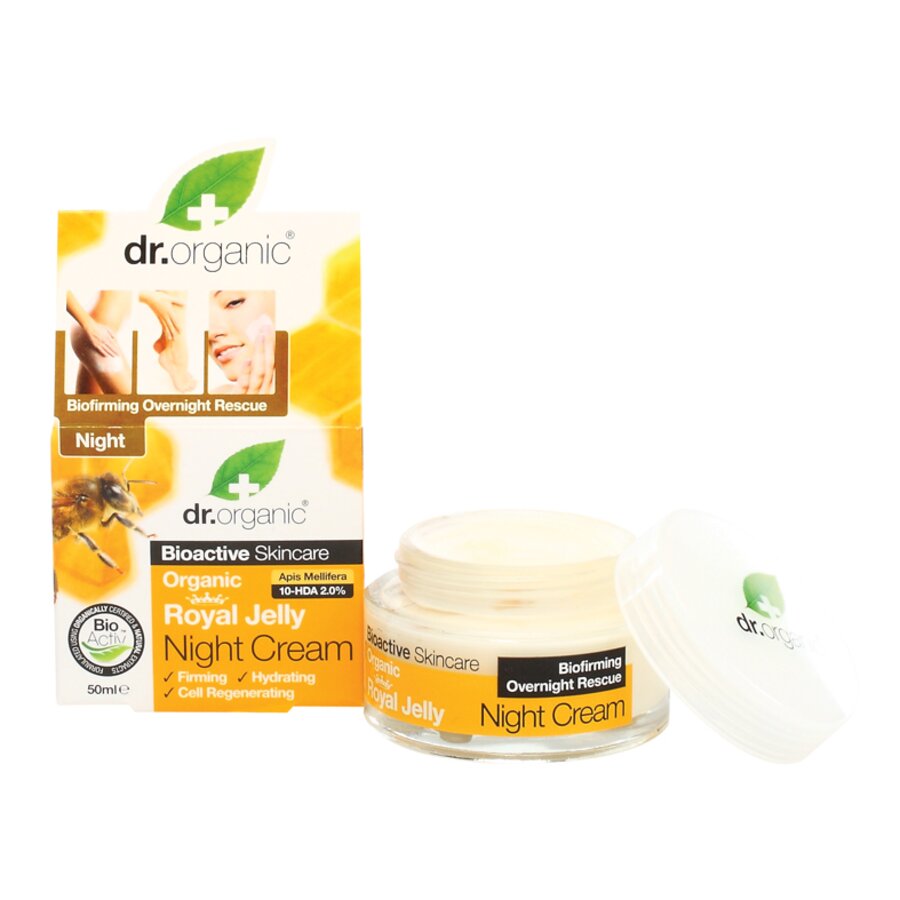 Dr Organic royal jelly night cream 50 ml