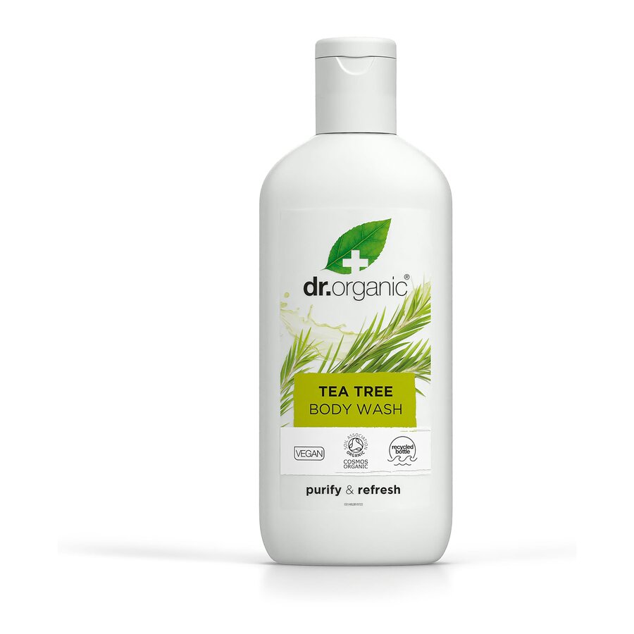 Dr Organic tea tree body wash 250 ml