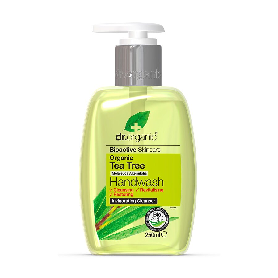 Dr Organic tea tree hand wash 250 ml